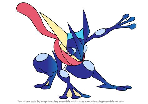 greninja pokemon drawing.